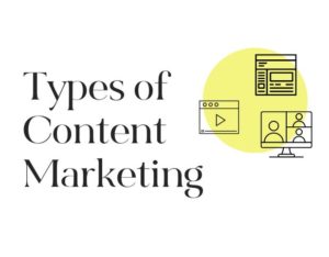 Blog Preview Image - Types of Content Marketing - BuzzShift